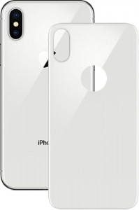   Mocolo 3D Backside Tempered Glass iPhone X White