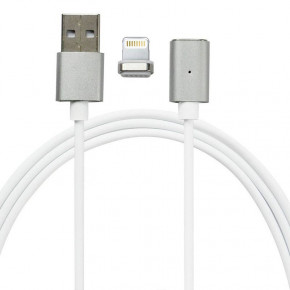   Mocolo SJX022 magnetic cable For Lightning 1M Silver 3