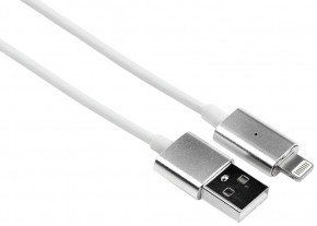   Mocolo SJX022 magnetic cable For Lightning 1M Silver