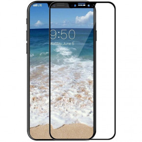   TOTO 3D Full Cover Tempered Glass iPhone X Black