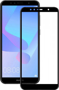   Toto 5D Full Cover Tempered Glass Huawei Y6 Prime 2018 Black 3