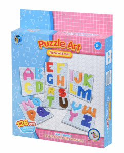  Same Toy Puzzle Art Alphabet 126  (5990-3Ut)