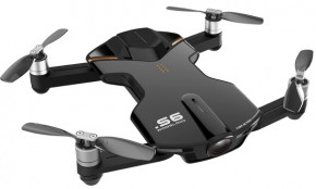  Wingsland S6 GPS 4K Pocket Drone-2 Batteries pack Black