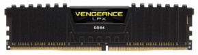   Corsair Vengeance LPX 16GB DDR4 2400Mhz CMK16GX4M1A2400C14 Black