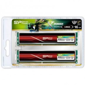   Silicon Power DDR3-1866 16384MB PC3-15000 (Kit of 2x8192MB) Xpower (SP016GXLYU186NDA) 3