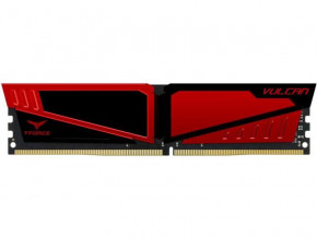 Team T-Force Vulcan DDR4 8GB/2400 Red (TLRED48G2400HC1601)