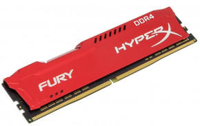   Kingston 8Gb DDR4 2666MH z HyperX Fury Red (HX426C16FR2/8) 4