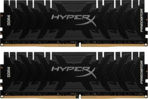    Kingston DDR4 XMP HyperX Predator 16GB 4000MHz CL19 Black (HX440C19PB3K2/16) (0)