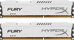  Kingston 16Gb DDR3 1600MHz HyperX Fury White (2x8GB) (HX316C10FWK2/16)