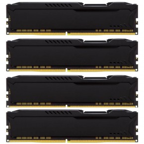   Kingston HyperX Fury Black 32GB (4x8GB) DDR4 2133 MHz (HX421C14FB2K4/32) 4