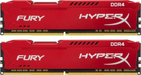   Kingston HyperX Fury DDR4 2x8GB/3200 Red (HX432C18FR2K2/16)