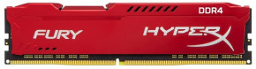   Kingston HyperX OC DDR4 8Gb 3200Mhz CL18 Fury Red (HX432C18FR2/8)