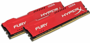  Kingston HyperX OC KIT DDR4 2x8Gb 2933Mhz CL17 Fury Red (HX429C17FR2K2/16) 6