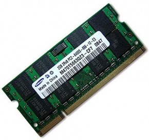   SoDIMM DDR2 2GB 800 MHz (M470T5663EH3-CF7) 3