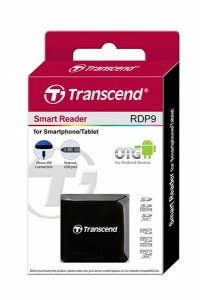  Transcend OTG microUSB - USB,SD,microSD Black (TS-RDP9K)
