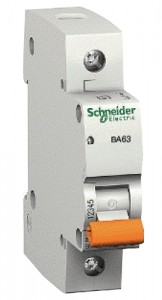   1- Schneider Electric BA63 1P 16A C 11203