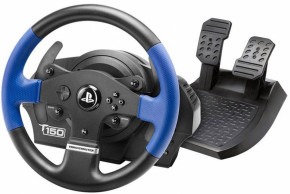  Thrustmaster T150 Force Feedback Official Sony licensed PC/PS4 Black (4160628)