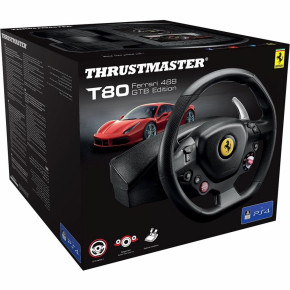   Thrustmaster T80 Ferrarri 488 GTB Edition PC/PS4 Black (4160672) 5