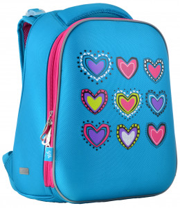   Yes H-12-1 Hearts turquoise (554490)
