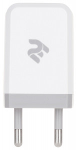   2E USB Wall Charger USB DC5V/2.1A White (2E-WC1USB2.1A-W)