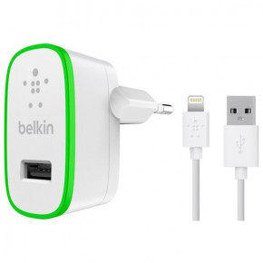    Belkin USB Home Charger (2.4Amp) (F8J125vf04-WHT) (0)