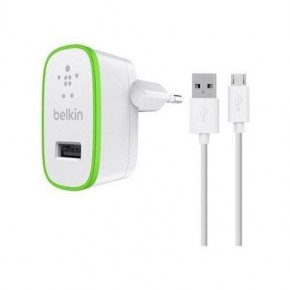   Belkin USB Home Charger (2.4Amp) (F8M886vf04-WHT)