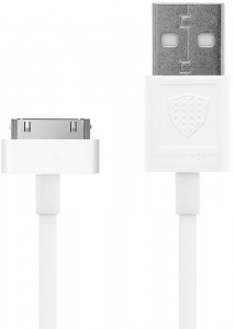     INKAX CD-08 Travel charger + iPhone4 cable 1USB 1A White 4