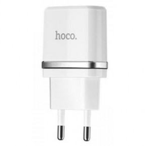  Hoco C12 2xUSB 2.4A White (62704)