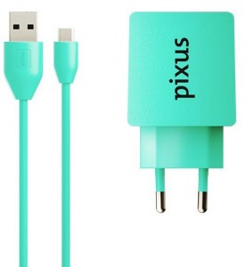     Pixus Charge One Turquoise +  microUSB (0)