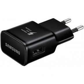   Samsung 2A + Type-C Cable (Fast Charging) Black (EP-TA20EBECGRU)