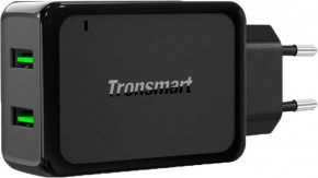      Tronsmart W2TF 36W Dual Port Qualcomm Quick Charge 3.0VoltiQ Wall Charger