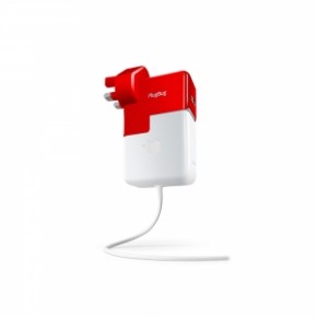   Twelvesouth PlugBug World White/Red for iPad/iPhone (TWS-12-1211) 3