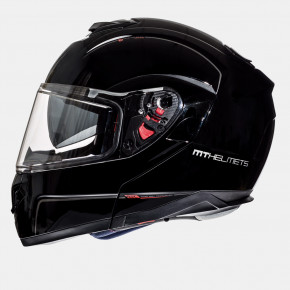  MT Helmets Atom SV solid Gloss Black L