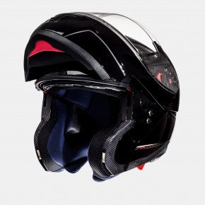   MT Helmets Atom SV solid Gloss Black L (2)
