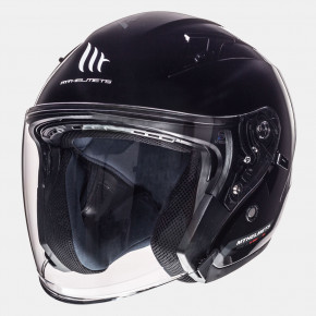  MT Helmets Avenue Solid Gloss Black XS 4