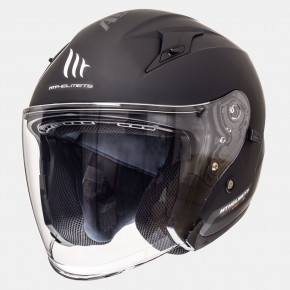  MT Helmets Avenue Solid Matt Black XS 3