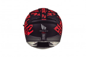  MT Helmets BLADE 2 SV CHECK Matt Red S 4