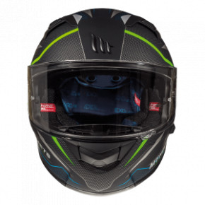  MT Helmets KRE SV Intrepid C1 Matt Fluor Green XL 3