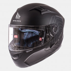  MT Helmets KRE SV SOLID Black Matt L 3