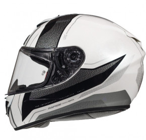  MT Helmets RAPIDE Duel D7 Gloss Pearl Silver M