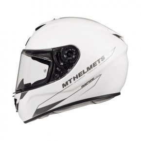  MT Helmets RAPIDE Solid Gloss PEARL White L