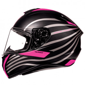  MT Helmets TARGO Doppler A2 Fluor Pink Matt Black M