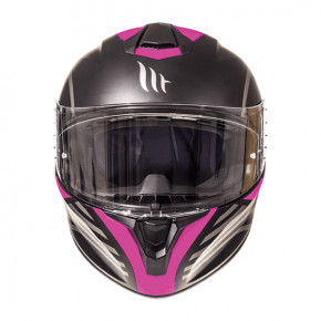  MT Helmets TARGO Doppler A2 Fluor Pink Matt Black M 3
