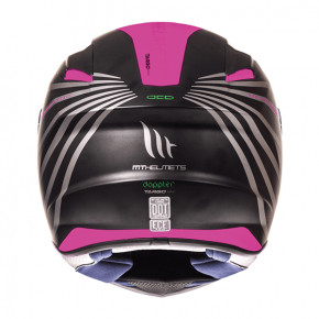  MT Helmets TARGO Doppler A2 Fluor Pink Matt Black M 4