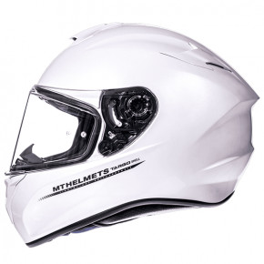  MT Helmets TARGO Solid A0 Gloss White L