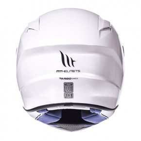  MT Helmets TARGO Solid A0 Gloss White L 4