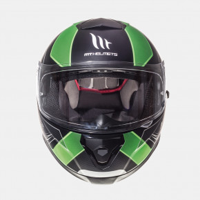  MT Helmets Thunder 3 SV TRACE Matt Black/Fluor Green XS 4