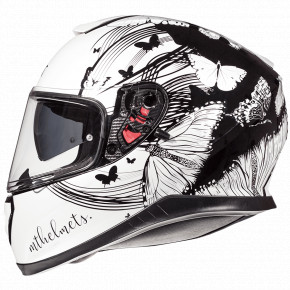  MT Helmets Thunder 3 SV VLINDER Gloss Pearl Black XS