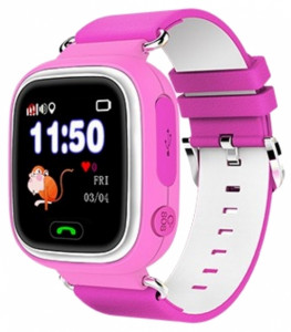  - Smart Baby Watch Q90 Pink