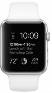 - Apple Watch Sport 38mm Silver Aluminum Case with White Sport Band (MJ2T2) 5